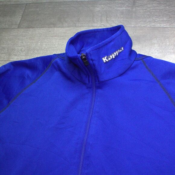 Men's KAPPA Vintage Style Full-Zip Polyester Track Suit Jacket Size L - Picture 2 of 6